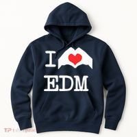 I Love Heart Edm Hoodie thumb 0
