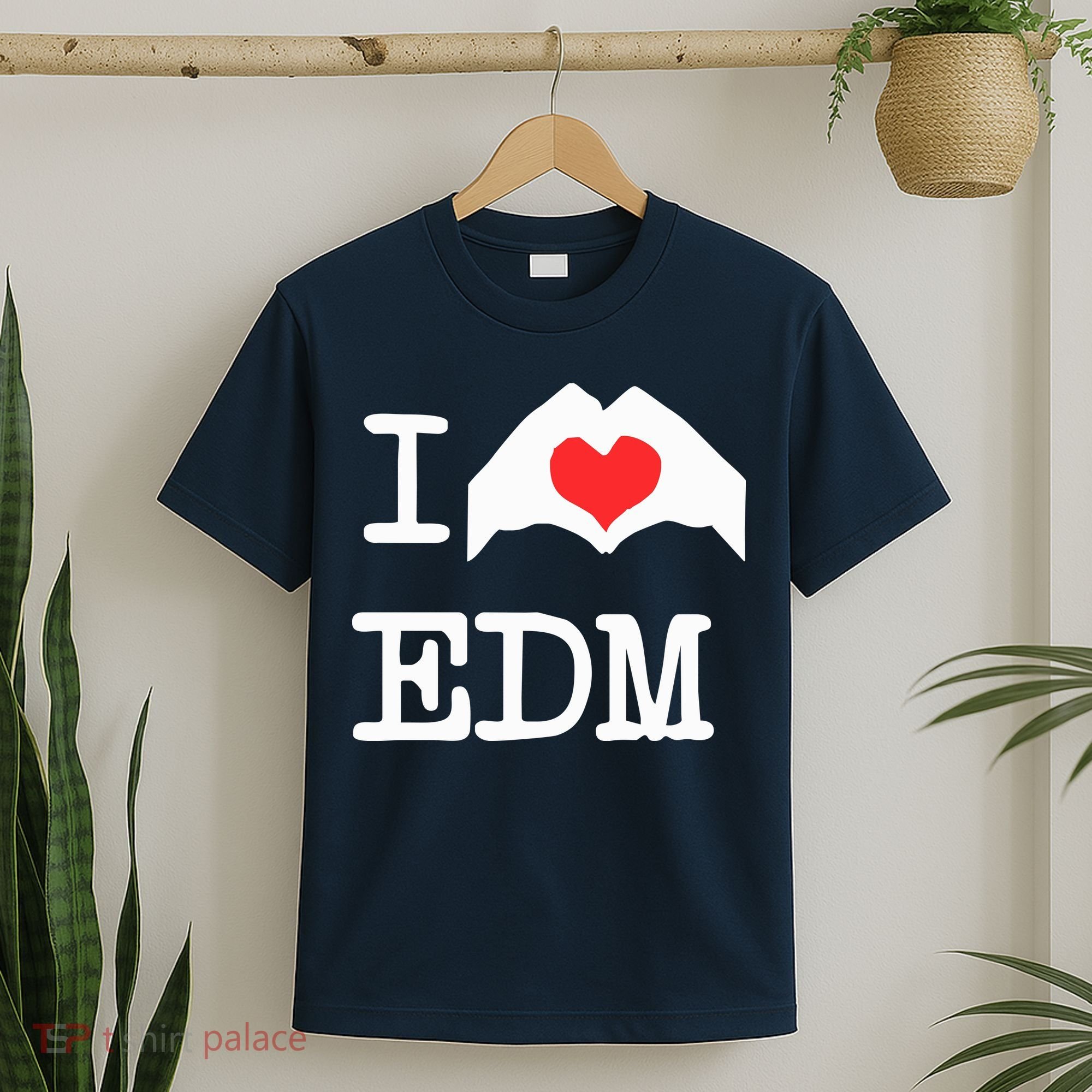 I Love Heart Edm T-Shirt