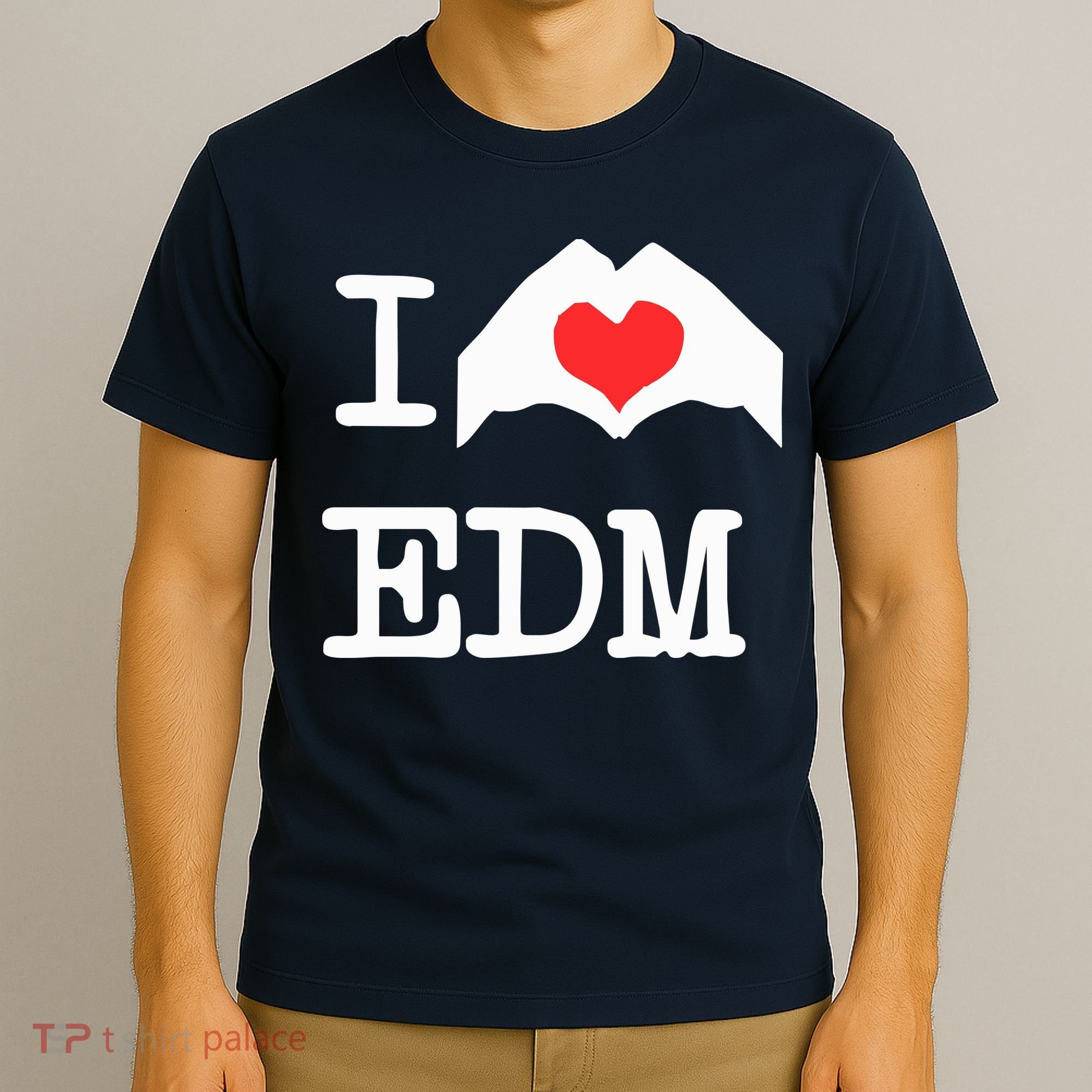 I Love Heart Edm T-Shirt