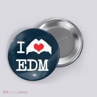I Love Heart Edm Button thumb 0