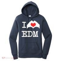 I Love Heart Edm Women's Hoodie thumb 0