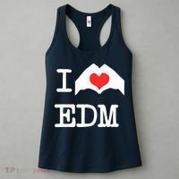 I Love Heart Edm Women's Tank Top thumb 3