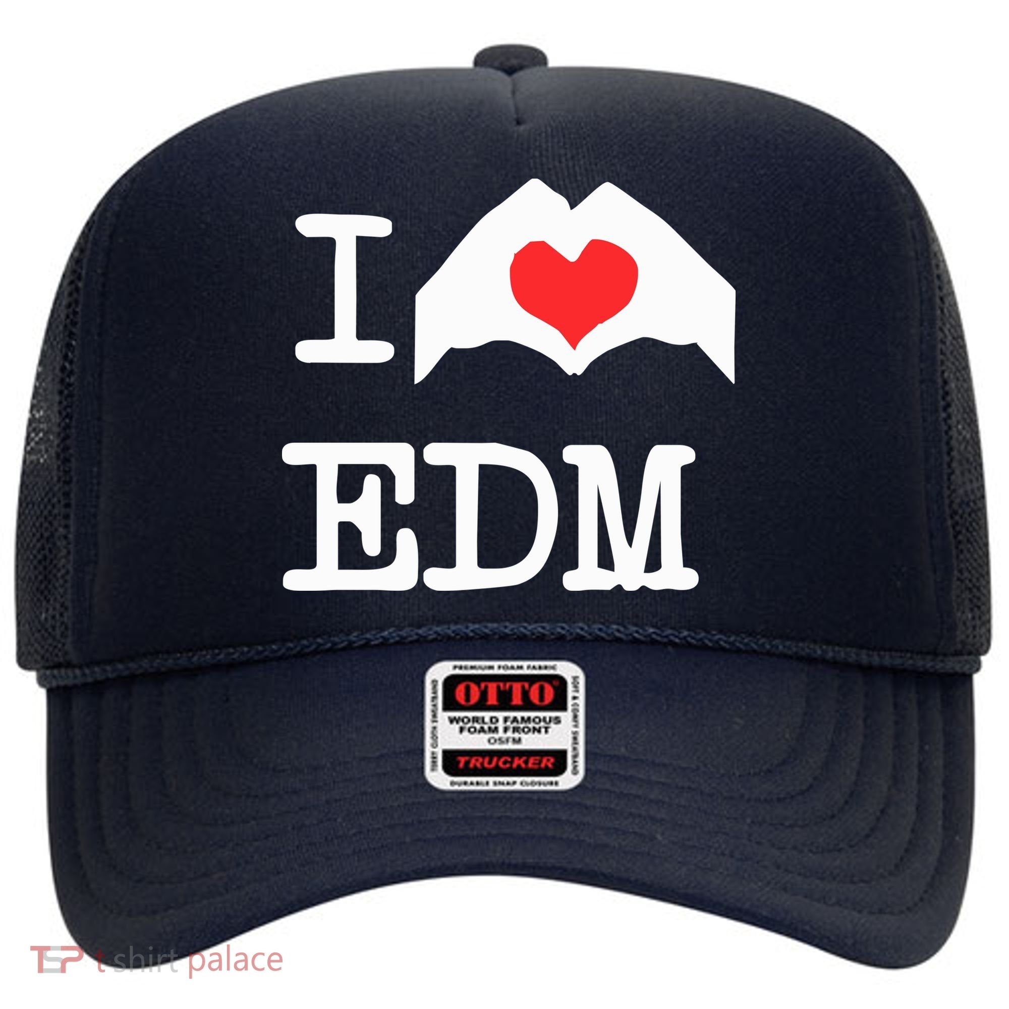 I Love Heart Edm Hat