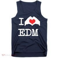I Love Heart Edm Tank Top thumb 0