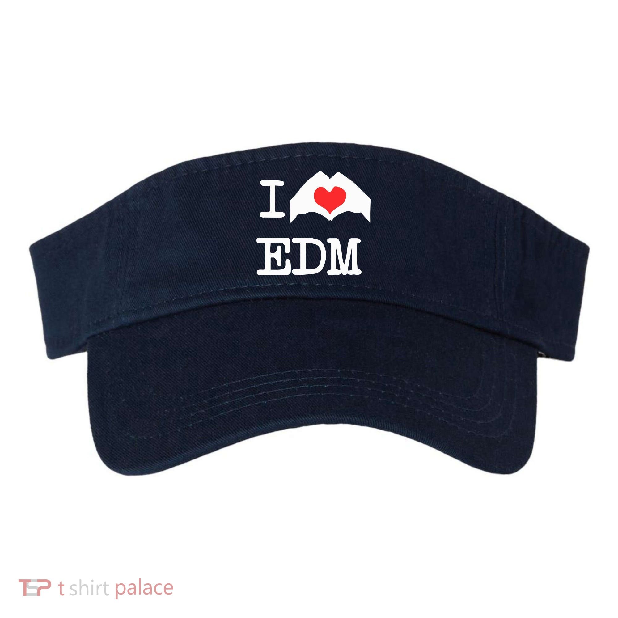 I Love Heart Edm Visor