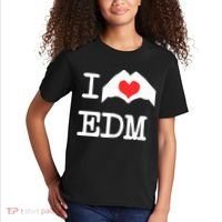I Love Heart Edm Kids T-Shirt thumb 2
