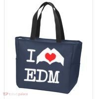 I Love Heart Edm Tote Bag thumb 3