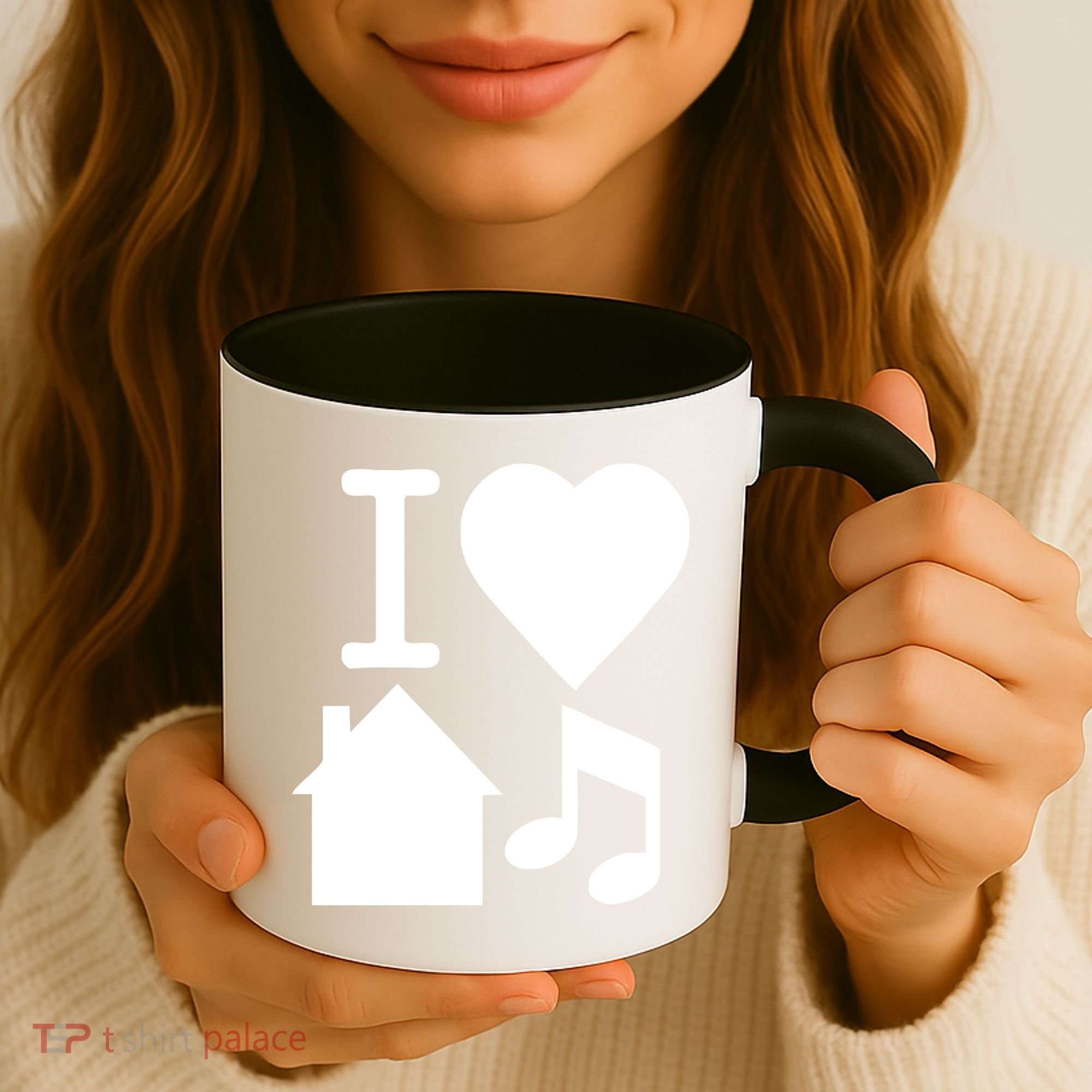 I Love House Music DJ Coffee Mug