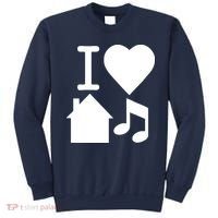 I Love House Music DJ Sweatshirt thumb 0
