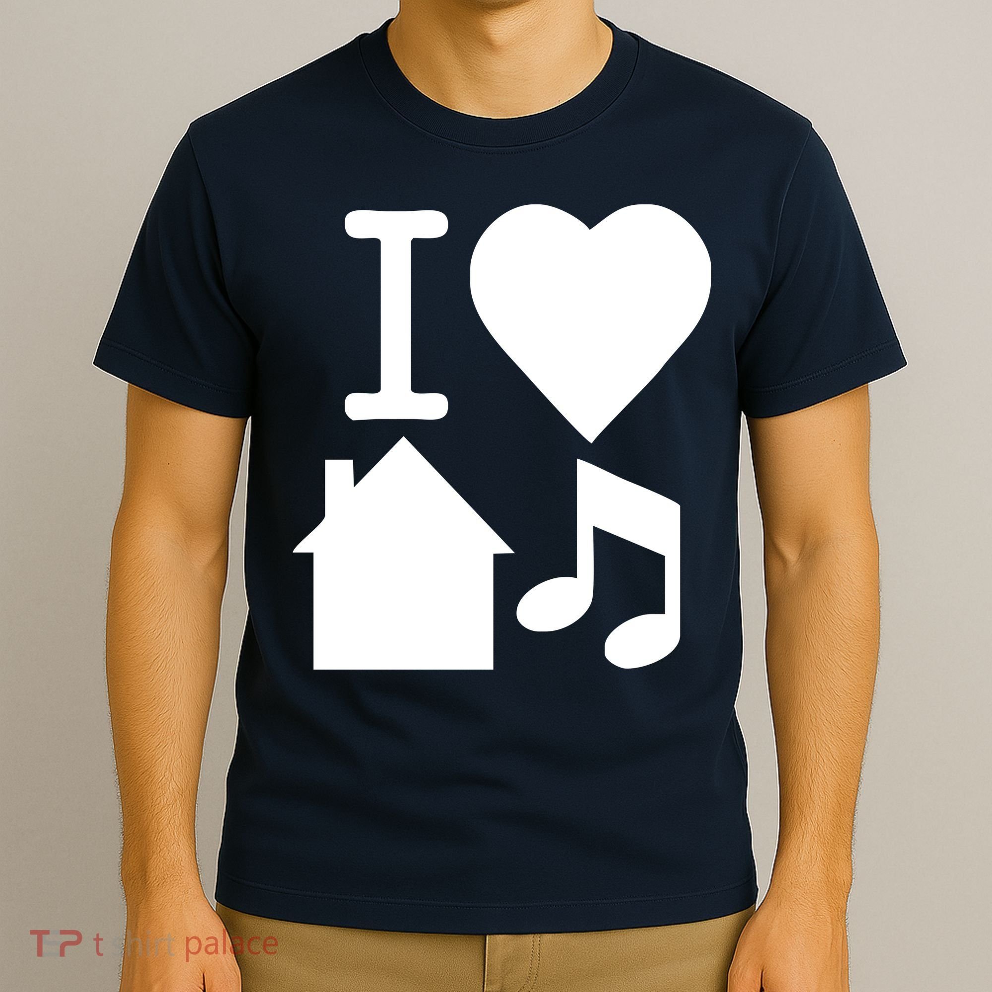 I Love House Music DJ T-Shirt