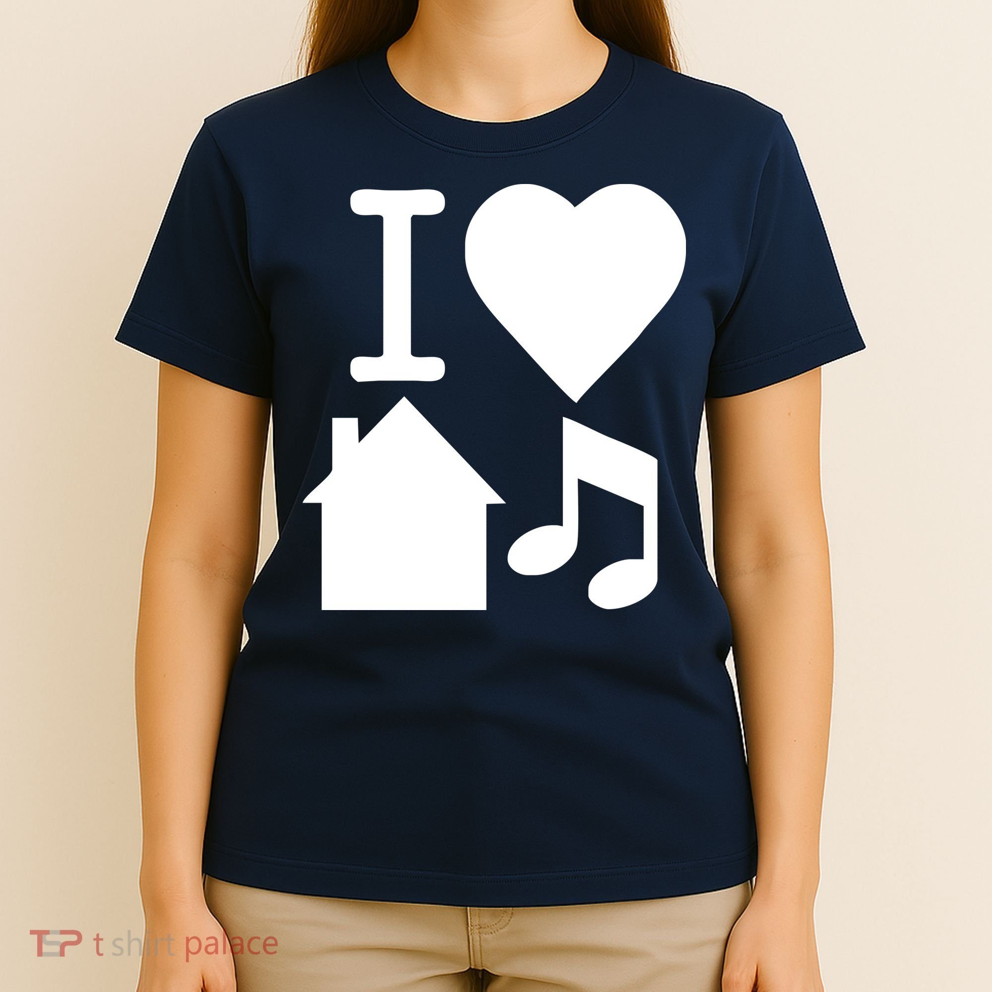 I Love House Music DJ T-Shirt