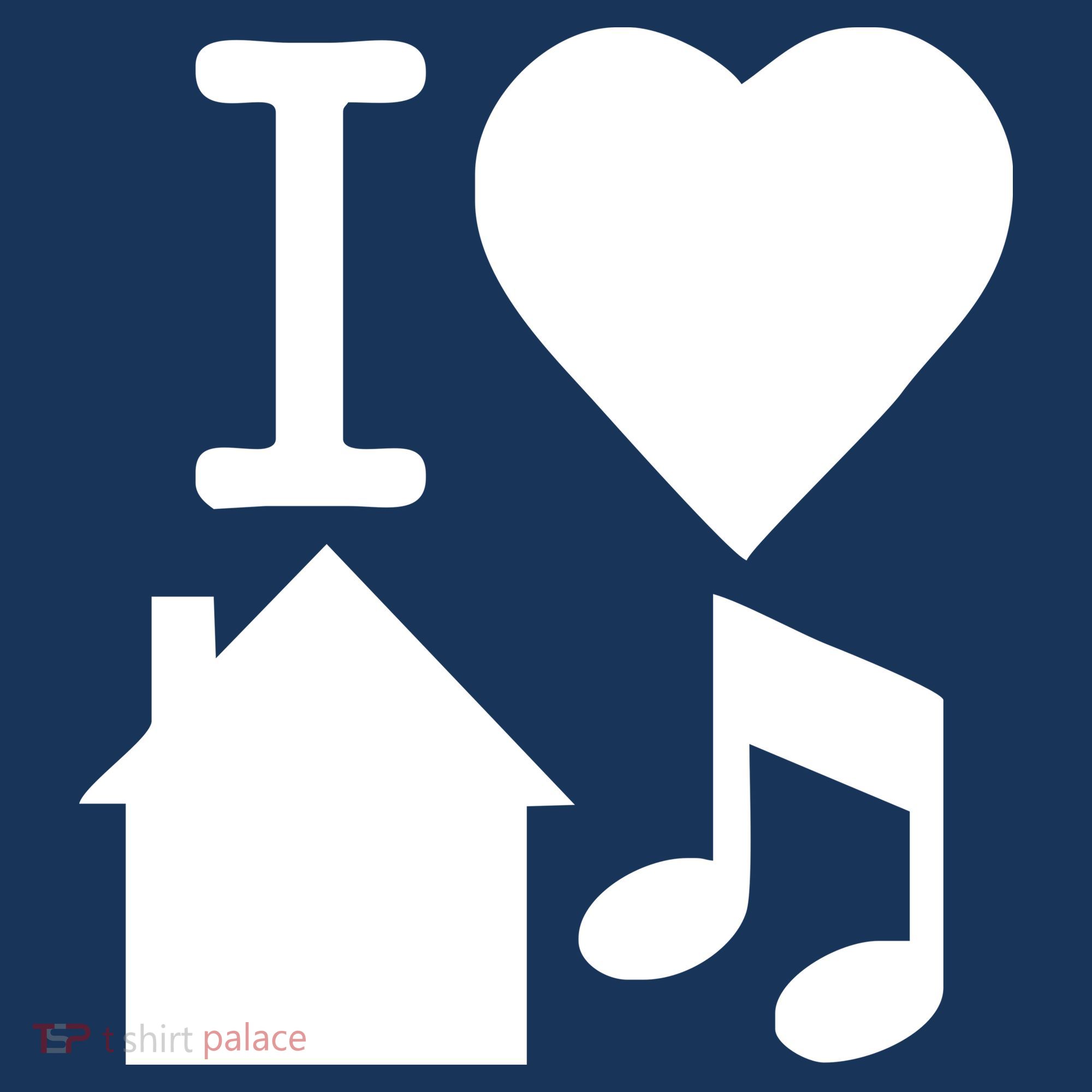 I Love House Music DJ Women's Tank Top