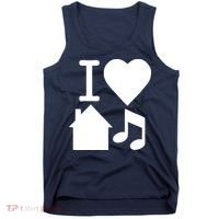 I Love House Music DJ Tank Top thumb 0