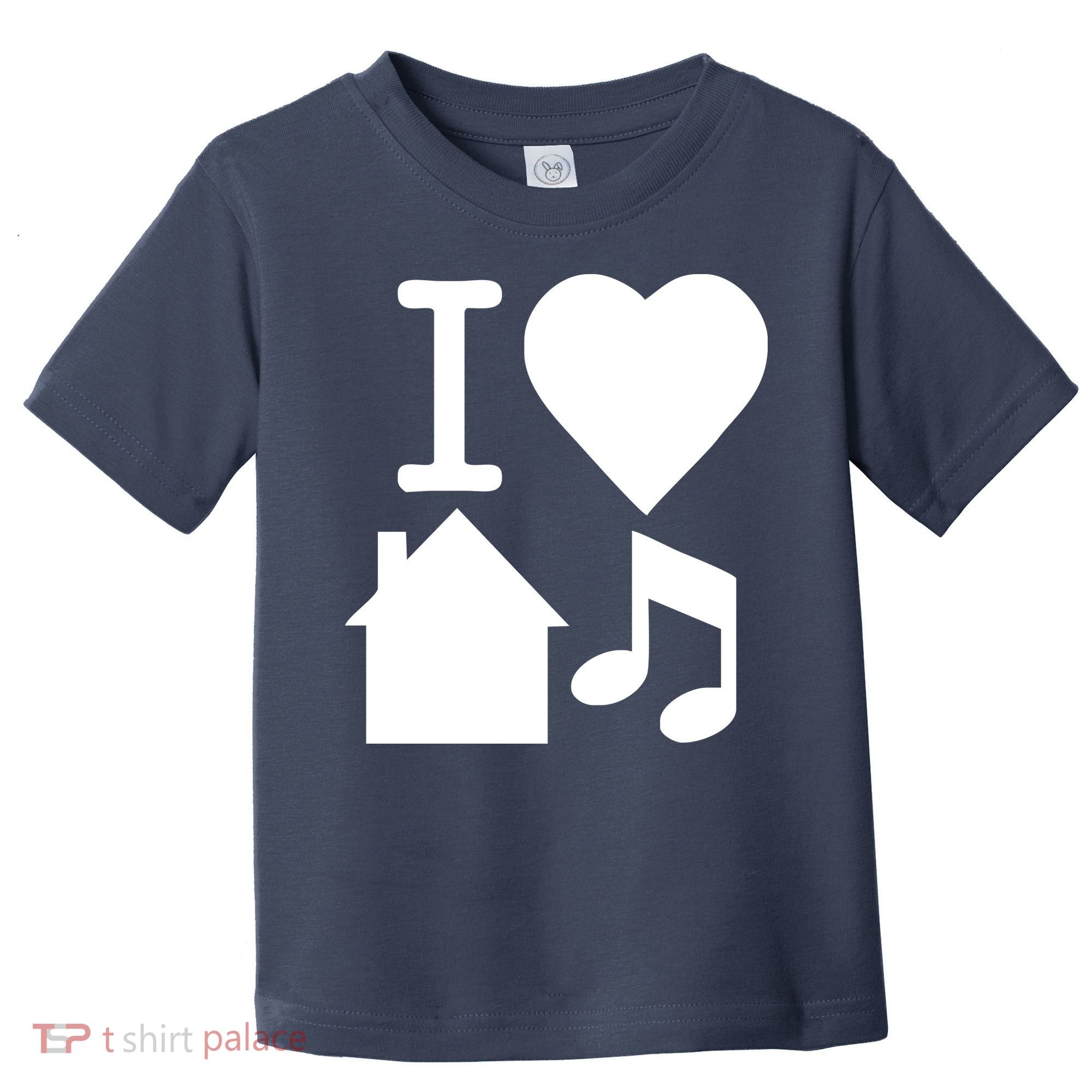 I Love House Music DJ Toddler T-Shirt