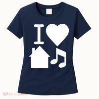 I Love House Music DJ Women's T-Shirt thumb 0