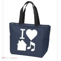 I Love House Music DJ Tote Bag thumb 3