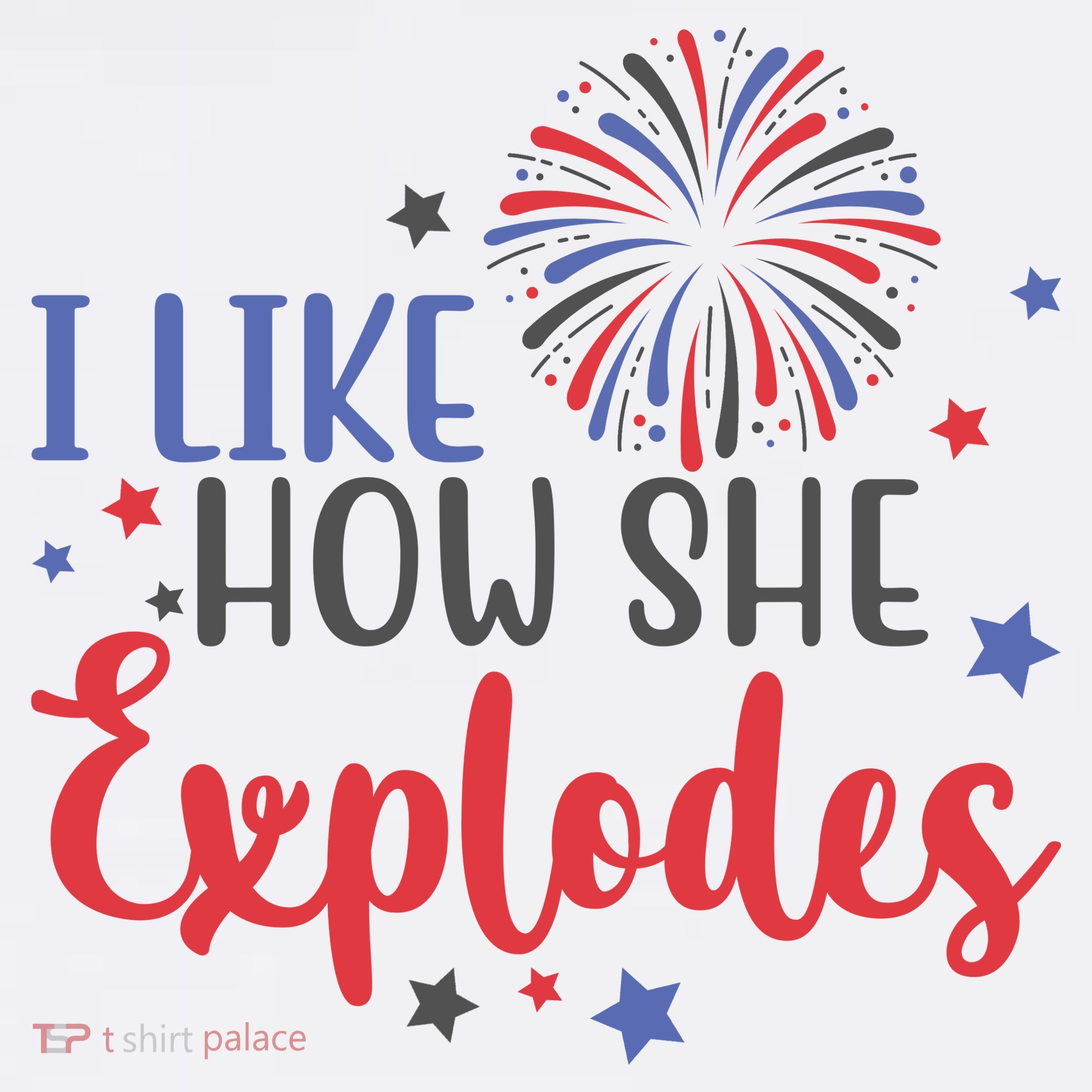 I Like How She Explodes 4th Of July Funny Beanie