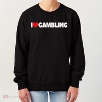 I Love (heart) Gambling Women's Sweatshirt thumb 0