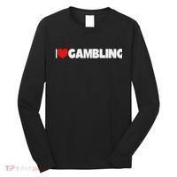 I Love (heart) Gambling Long Sleeve Shirt thumb 0