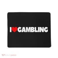I Love (heart) Gambling Mousepad thumb 0