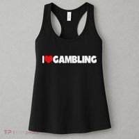 I Love (heart) Gambling Women's Tank Top thumb 3