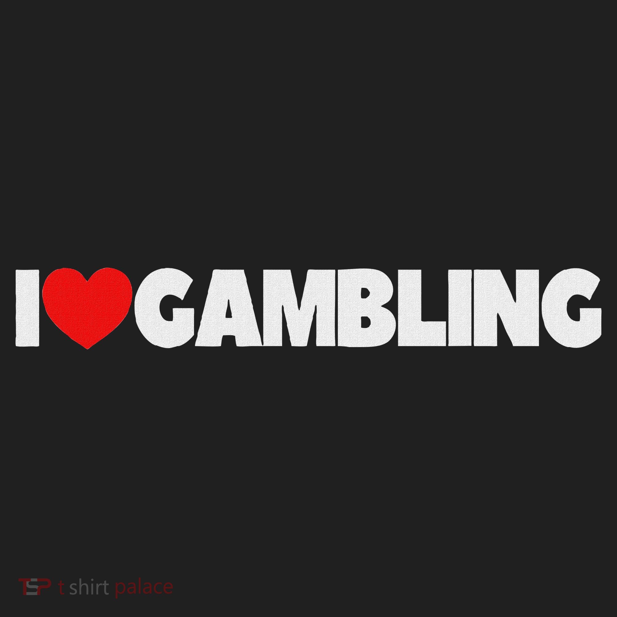 I Love (heart) Gambling Hat