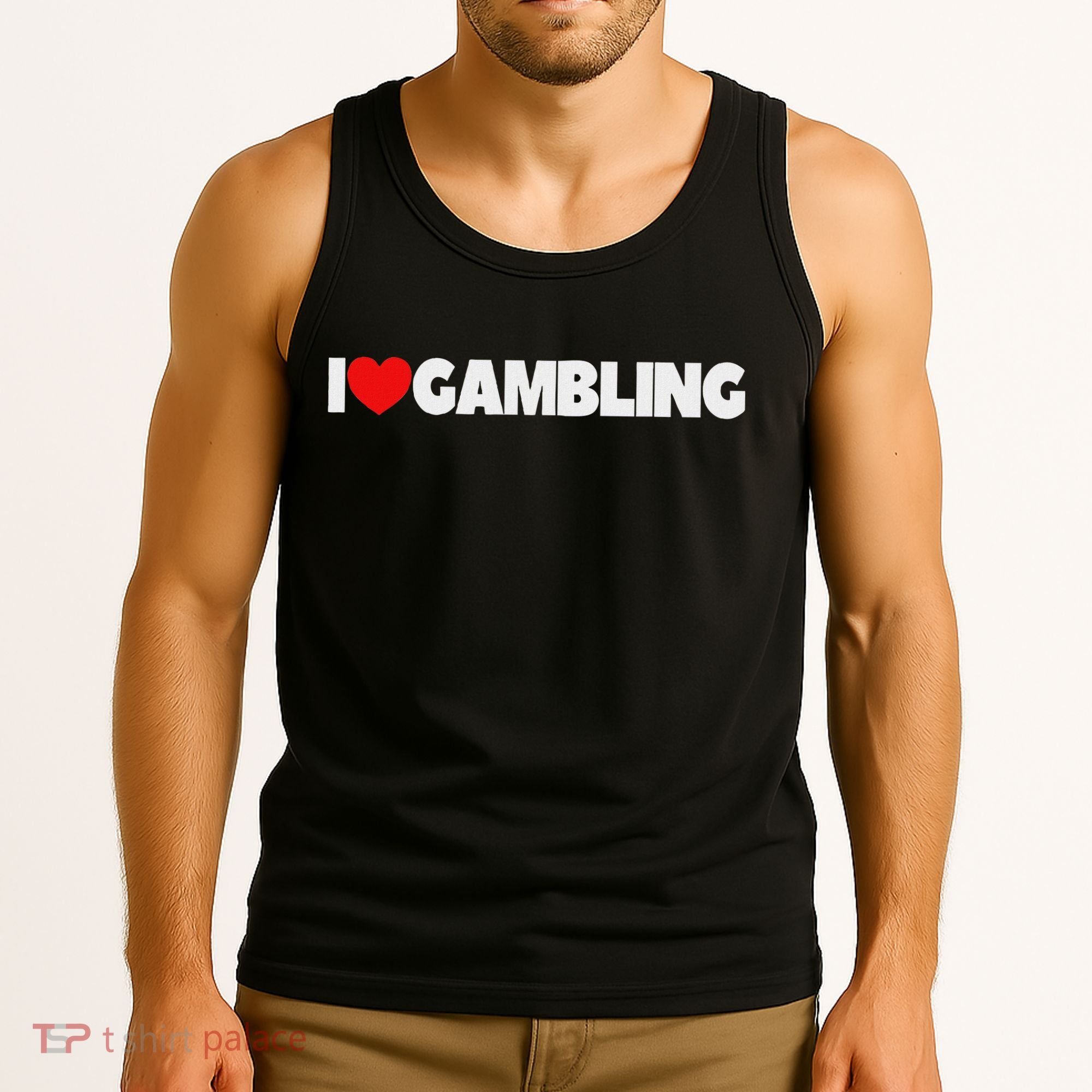 I Love (heart) Gambling Tank Top