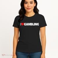 I Love (heart) Gambling Women's T-Shirt thumb 4