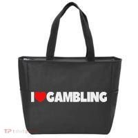 I Love (heart) Gambling Tote Bag thumb 0