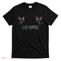 I Love Hummers Bird Hummingbird Women Colibri T-Shirt thumb 0