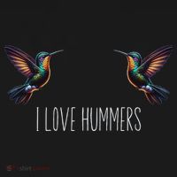 I Love Hummers Bird Hummingbird Women Colibri T-Shirt thumb 7