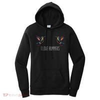 I Love Hummers Bird Hummingbird Women Colibri Women's Hoodie thumb 0