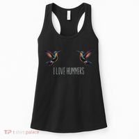 I Love Hummers Bird Hummingbird Women Colibri Women's Tank Top thumb 0
