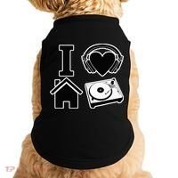 I Love House Music Doggie Tank thumb 0