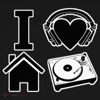 I Love House Music Sweatshirt thumb 3