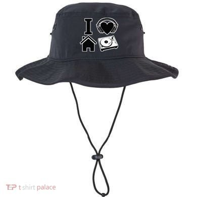 I Love House Music Bucket Hat
