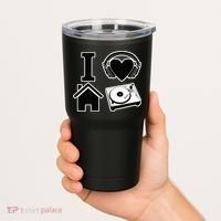 I Love House Music Tumbler thumb 2