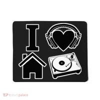 I Love House Music Mousepad thumb 0