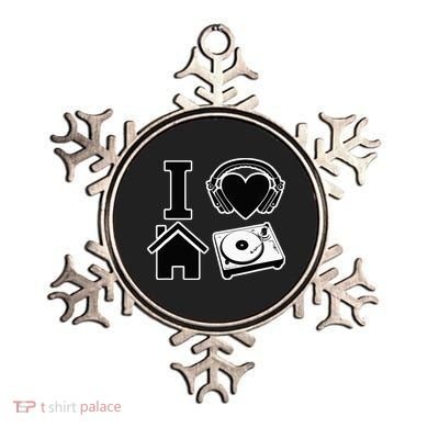 I Love House Music Ornament