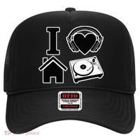 I Love House Music Hat thumb 0