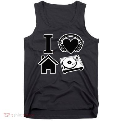 I Love House Music Tank Top