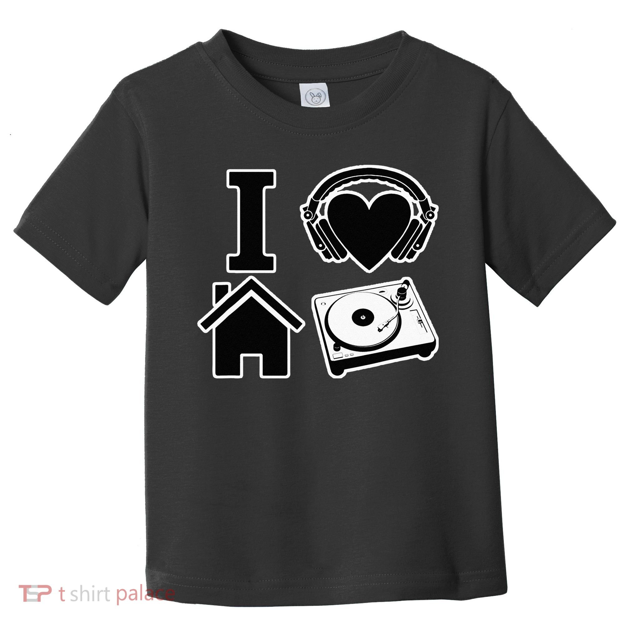 I Love House Music Toddler T-Shirt