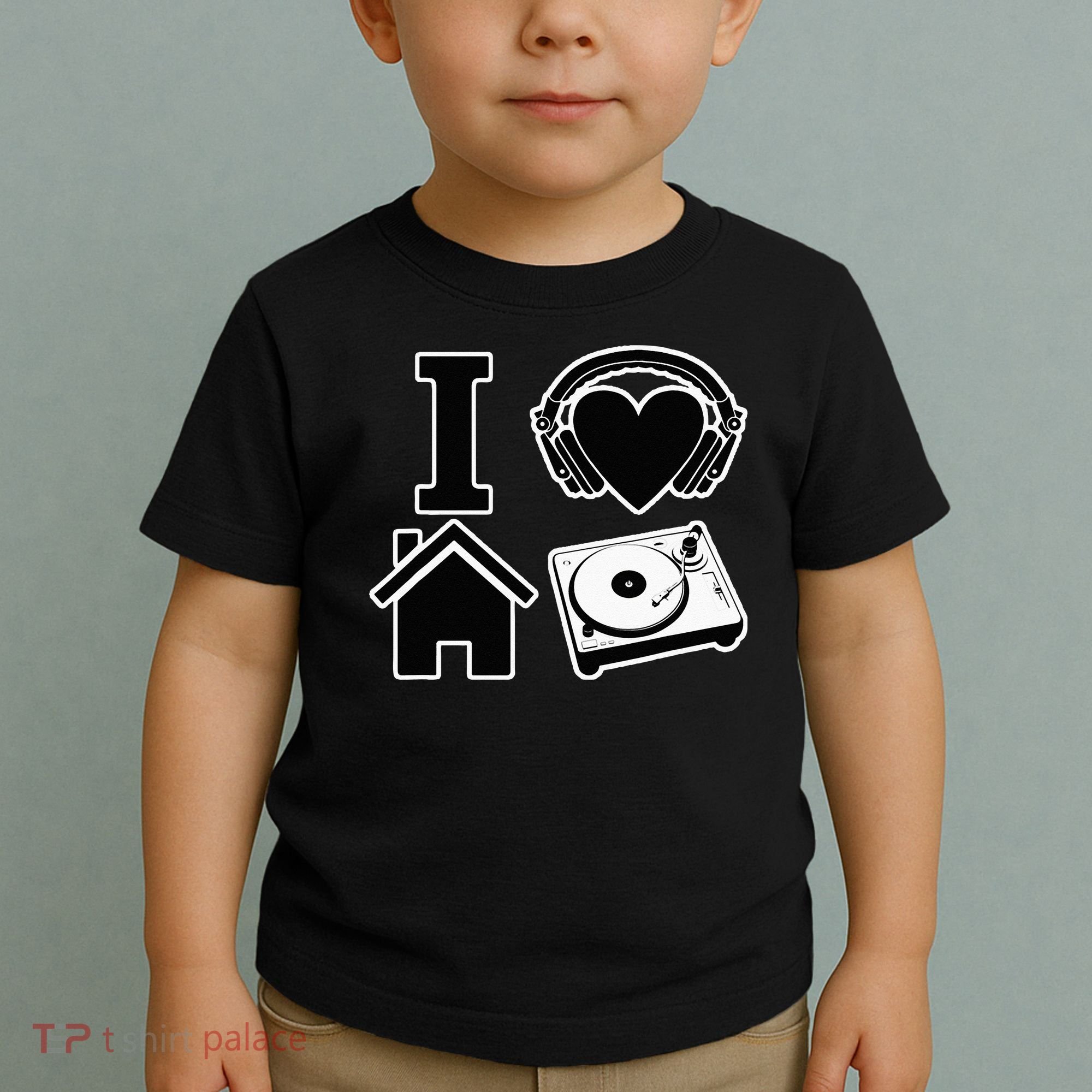 I Love House Music Toddler T-Shirt