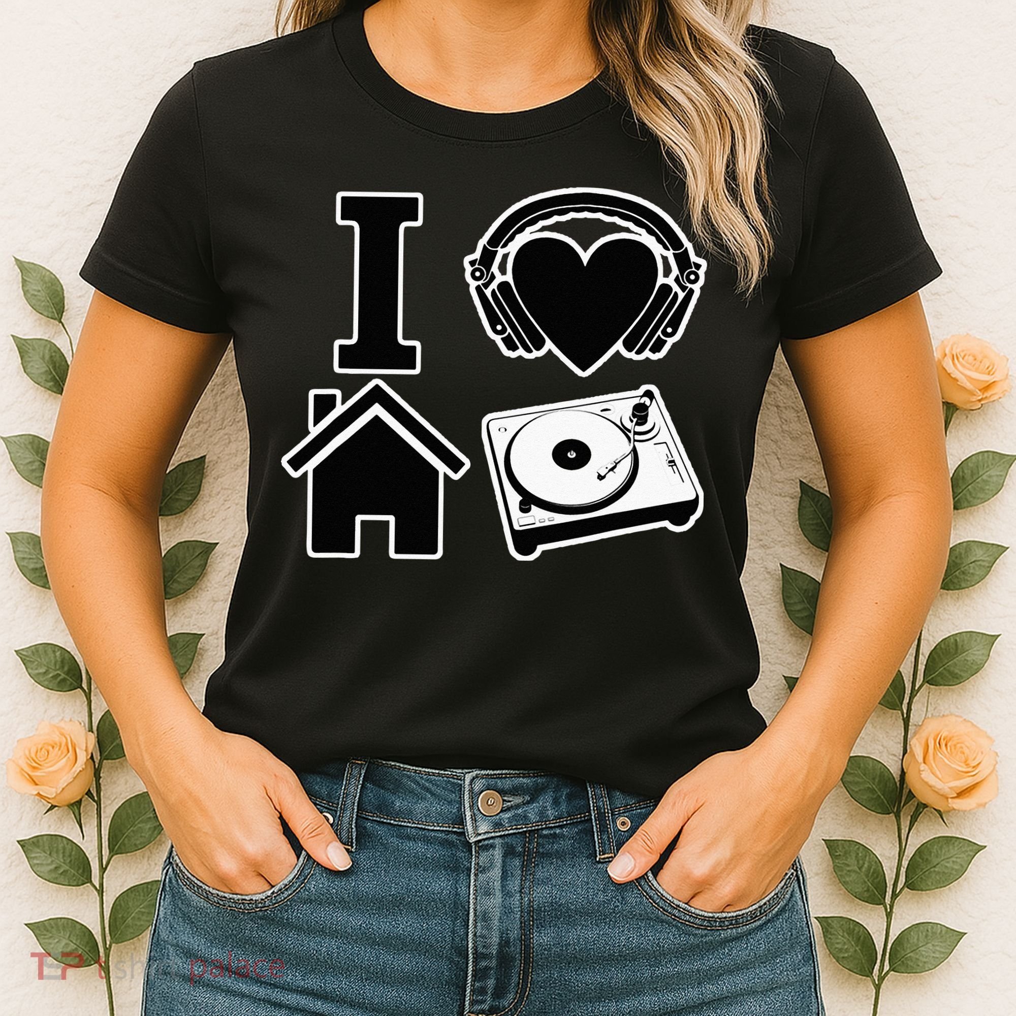 I Love House Music Women's T-Shirt