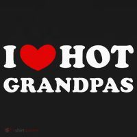 I Love Hot Grandpas I Heart Hot Grandpas Women's Tank Top thumb 5
