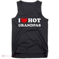 I Love Hot Grandpas I Heart Hot Grandpas Tank Top thumb 0
