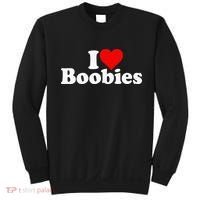 I LOVE HEART BOOBIES Sweatshirt thumb 0