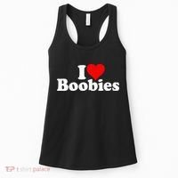I LOVE HEART BOOBIES Women's Tank Top thumb 0