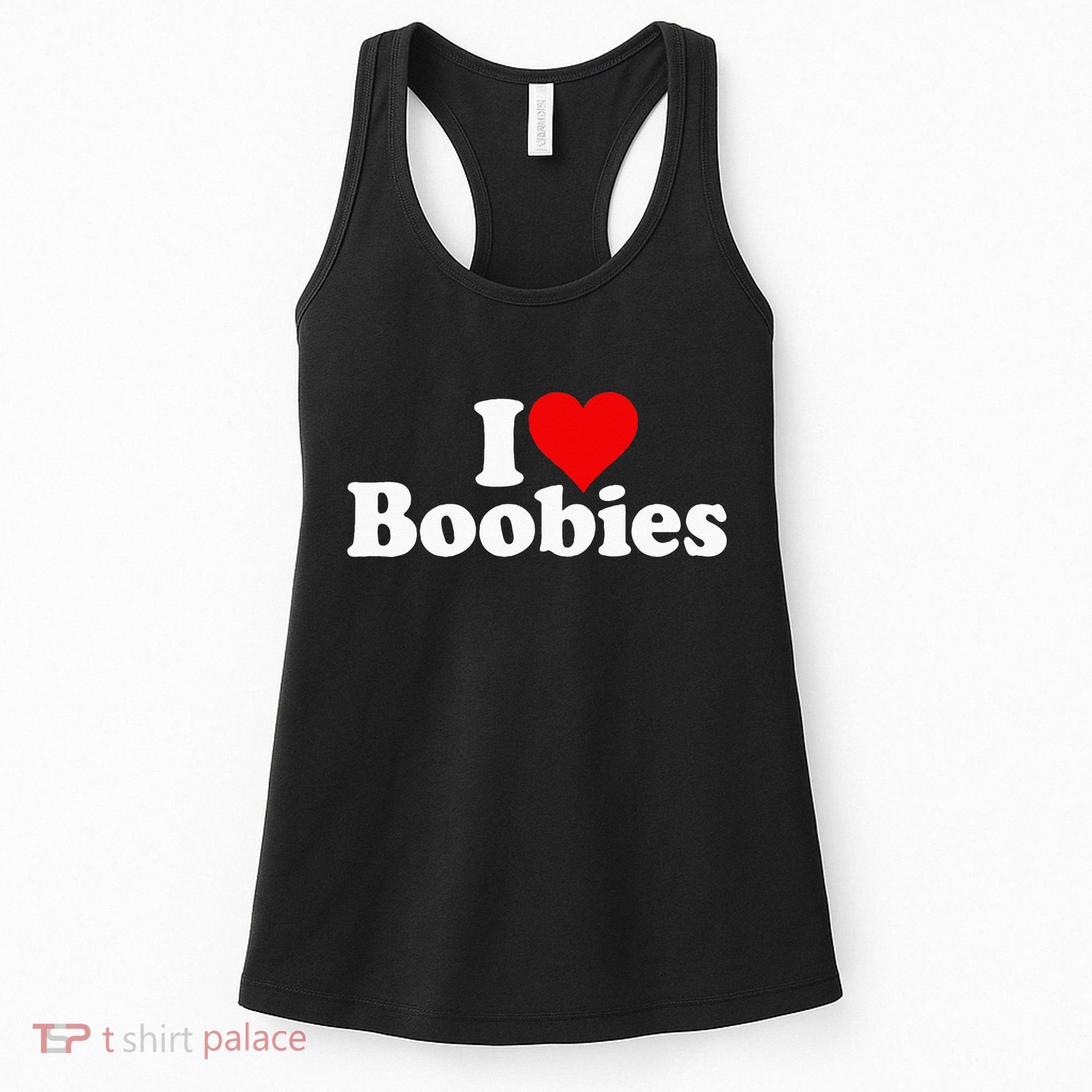 I LOVE HEART BOOBIES Women's Tank Top