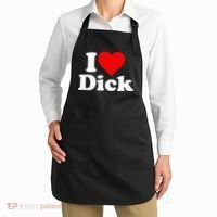 I LOVE HEART DICK RICHARD Apron thumb 2